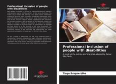 Couverture de Professional inclusion of people with disabilities