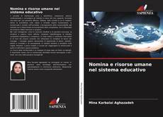 Capa do livro de Nomina e risorse umane nel sistema educativo 