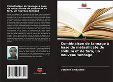 Capa do livro de Combinaison de tannage à base de métasilicate de sodium et de tara, un nouveau tannage 
