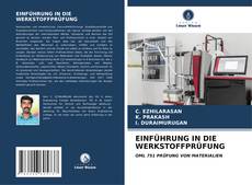 EINFÜHRUNG IN DIE WERKSTOFFPRÜFUNG kitap kapağı