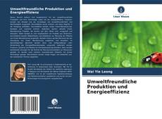 Umweltfreundliche Produktion und Energieeffizienz kitap kapağı