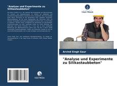 Bookcover of "Analyse und Experimente zu Silikastaubbeton"