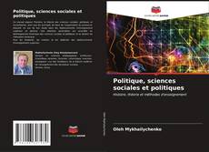 Politique, sciences sociales et politiques kitap kapağı