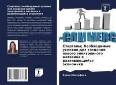 Capa do livro de Стартапы; Необходимые условия для создания нового электронного магазина в развивающейся экономике 