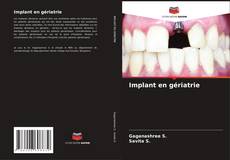 Capa do livro de Implant en gériatrie 