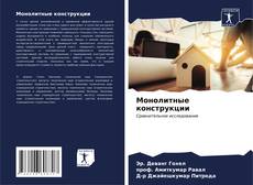 Buchcover von Монолитные конструкции