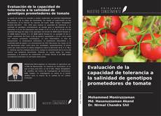 Buchcover von Evaluación de la capacidad de tolerancia a la salinidad de genotipos prometedores de tomate
