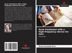 Capa do livro de Acne treatment with a high-frequency device for men 