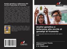 Bookcover of Analisi genetica e tolleranza alla siccità di genotipi di frumento