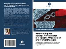Portada del libro de Herstellung von Nanopartikeln durch biologische Organismen und Tumortherapie