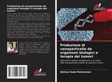 Capa do livro de Produzione di nanoparticelle da organismi biologici e terapia dei tumori 