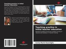 Copertina di Teaching practice in initial teacher education