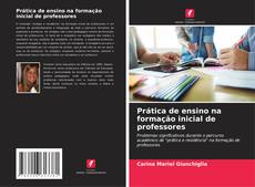 Capa do livro de Prática de ensino na formação inicial de professores 