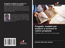 Portada del libro de Progetti: modelli per aiutarvi a scrivere la vostra proposta