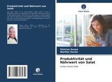 Capa do livro de Produktivität und Nährwert von Salat 
