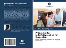 Programm für Industriepraktika für Studenten kitap kapağı