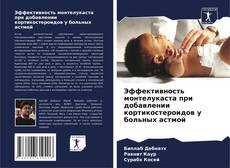 Portada del libro de Эффективность монтелукаста при добавлении кортикостероидов у больных астмой