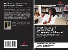 Capa do livro de Effectiveness and applicability of Environmental Education 