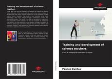 Capa do livro de Training and development of science teachers 