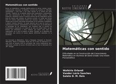 Matemáticas con sentido kitap kapağı