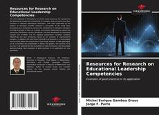 Capa do livro de Resources for Research on Educational Leadership Competencies 