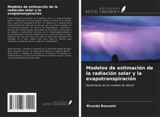 Buchcover von Modelos de estimación de la radiación solar y la evapotranspiración
