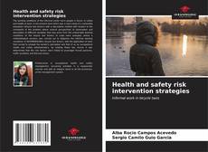 Portada del libro de Health and safety risk intervention strategies
