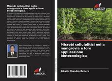 Capa do livro de Microbi cellulolitici nella mangrovia e loro applicazione biotecnologica 