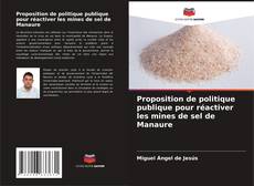Borítókép a  Proposition de politique publique pour réactiver les mines de sel de Manaure - hoz