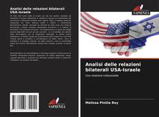 Buchcover von Analisi delle relazioni bilaterali USA-Israele