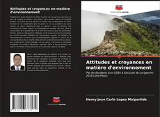 Buchcover von Attitudes et croyances en matière d'environnement