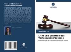 Capa do livro de Licht und Schatten des Verfassungsprozesses 
