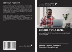 Buchcover von LENGUA Y FILOSOFÍA