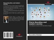 Capa do livro de Pierre Bourdieu and modern society 