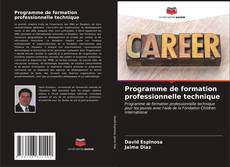 Buchcover von Programme de formation professionnelle technique
