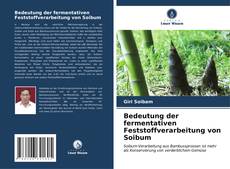 Bookcover of Bedeutung der fermentativen Feststoffverarbeitung von Soibum