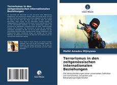 Terrorismus in den zeitgenössischen internationalen Beziehungen kitap kapağı