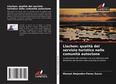 Bookcover of Llachon: qualità del servizio turistico nelle comunità autoctone