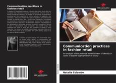 Buchcover von Communication practices in fashion retail