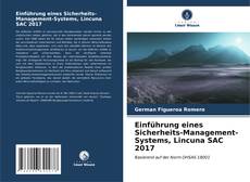 Capa do livro de Einführung eines Sicherheits-Management-Systems, Lincuna SAC 2017 