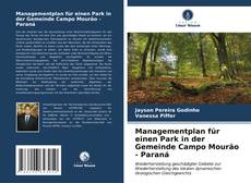 Buchcover von Managementplan für einen Park in der Gemeinde Campo Mourão - Paraná