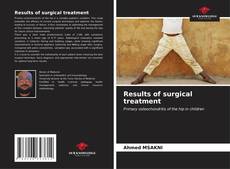 Capa do livro de Results of surgical treatment 