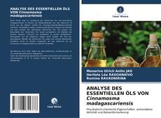 Portada del libro de ANALYSE DES ESSENTIELLEN ÖLS VON Cinnamosma madagascariensis