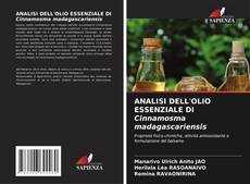 Buchcover von ANALISI DELL'OLIO ESSENZIALE DI Cinnamosma madagascariensis