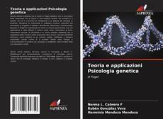 Couverture de Teoria e applicazioni Psicologia genetica