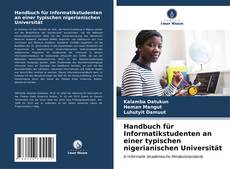 Capa do livro de Handbuch für Informatikstudenten an einer typischen nigerianischen Universität 