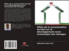 Portada del libro de Effets de la consommation de khat sur le développement socio-économique des ménages