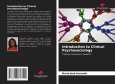 Capa do livro de Introduction to Clinical Psychosociology 