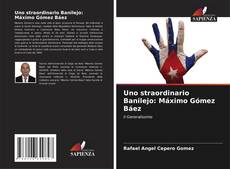 Capa do livro de Uno straordinario Banilejo: Máximo Gómez Báez 