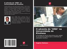 Buchcover von O advento do "ORBi" na Universidade de Kinshasa